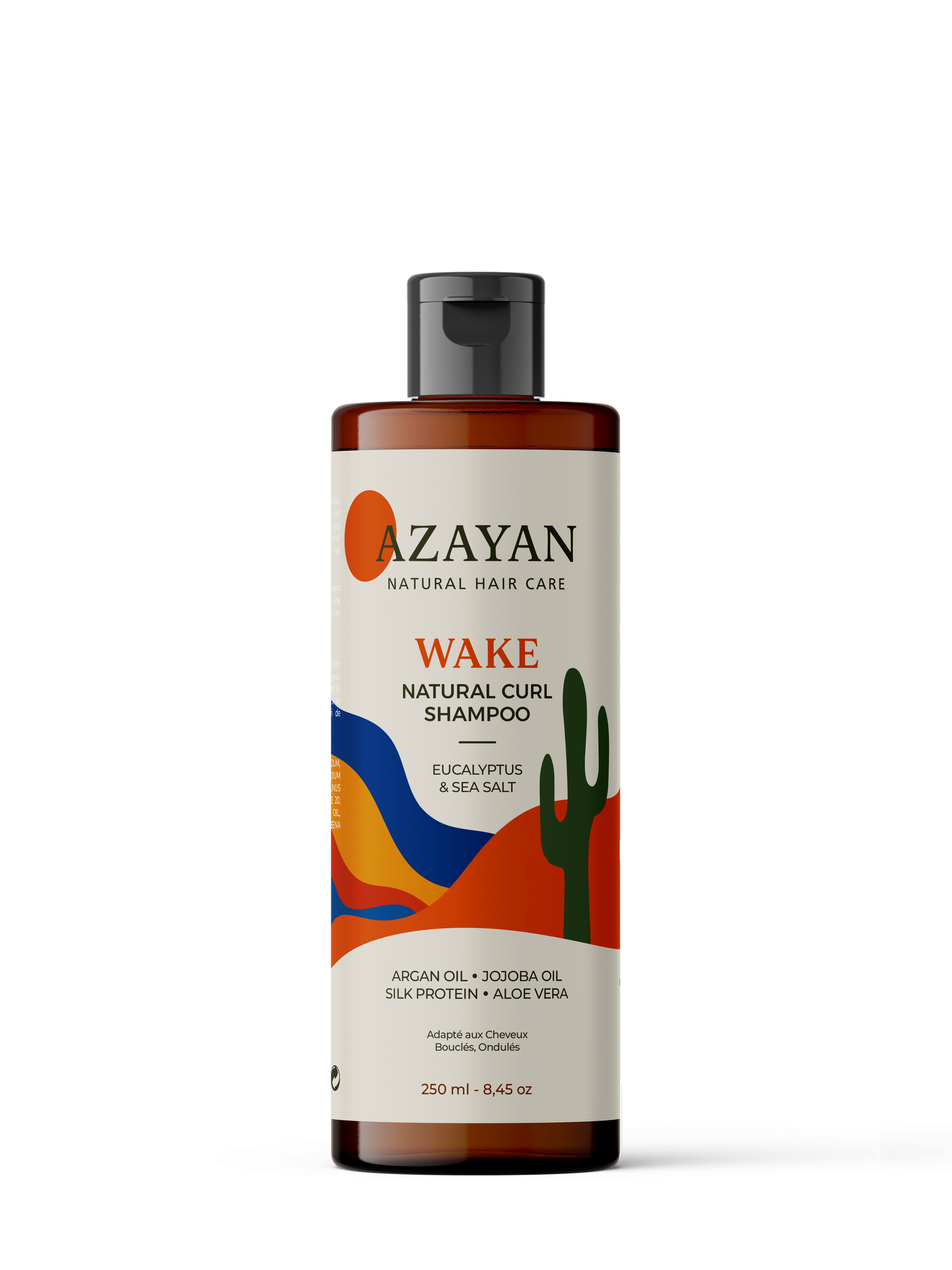 azayan Wake Natural Curl Shampoo