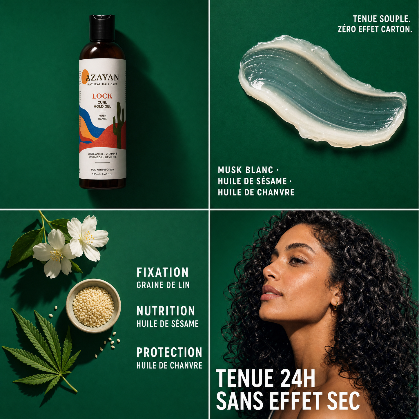 Curl-defining gel