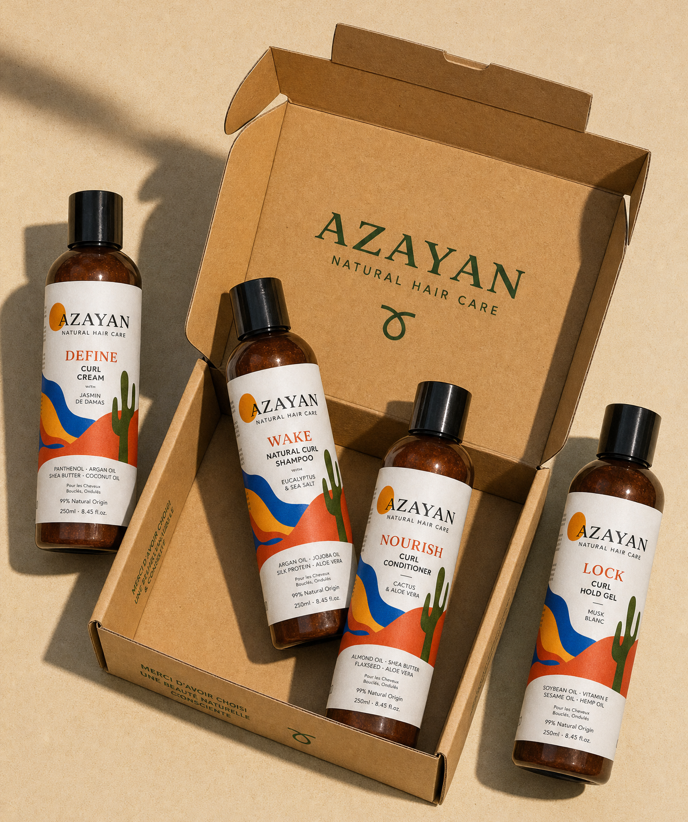 Pack Azayan Curl 250ml